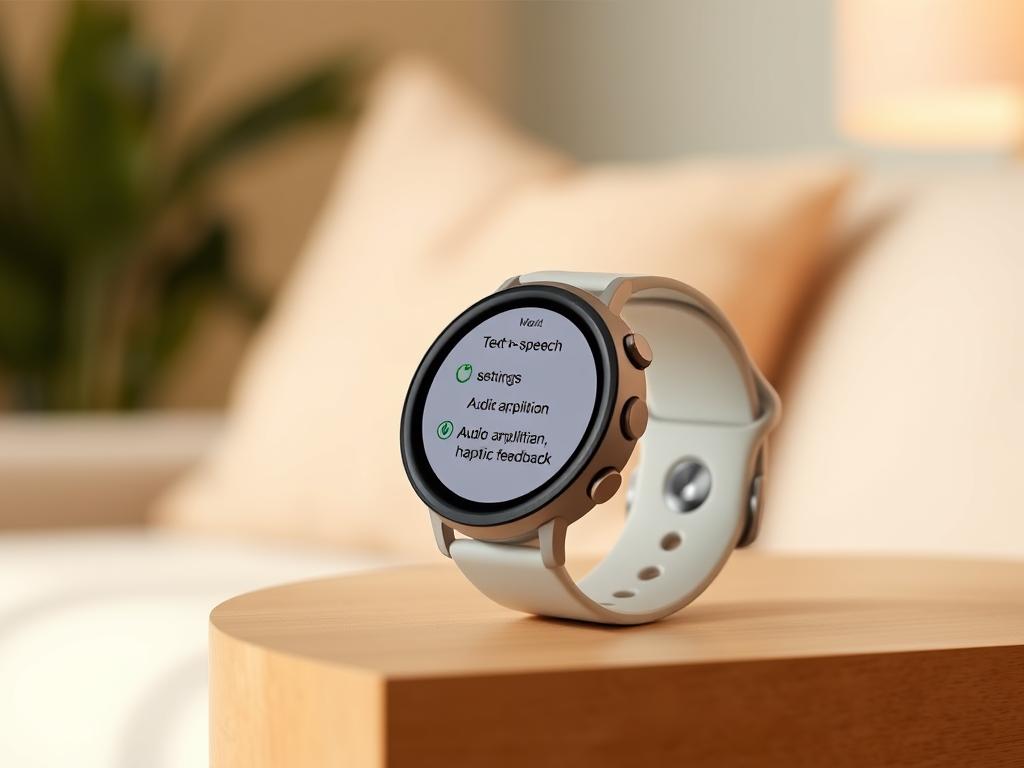 Recursos de acessibilidade em smartwatches