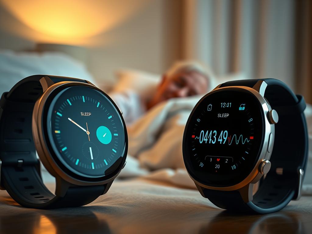 Avaliação dos relógios com relatórios detalhados de sono para cuidadores de idosos