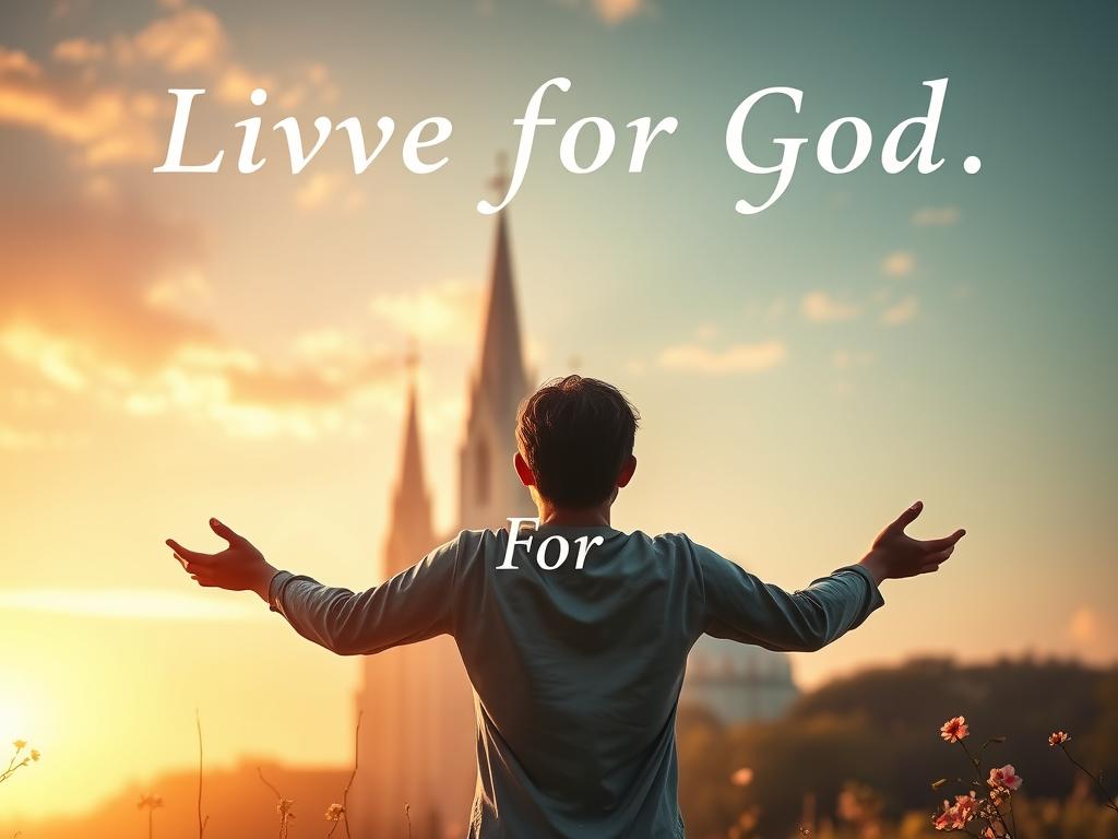 decisões espirituais, viver para Deus, colocar Deus acima de tudo