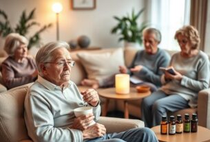 óleos essenciais para bem-estar na terceira idade