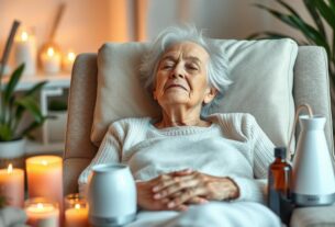 óleos essenciais para bem-estar na terceira idade