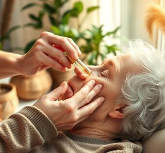 óleos essenciais para bem-estar na terceira idade