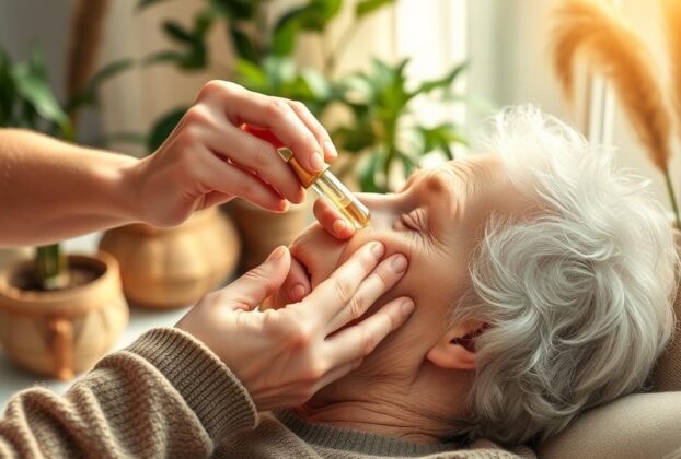 óleos essenciais para bem-estar na terceira idade