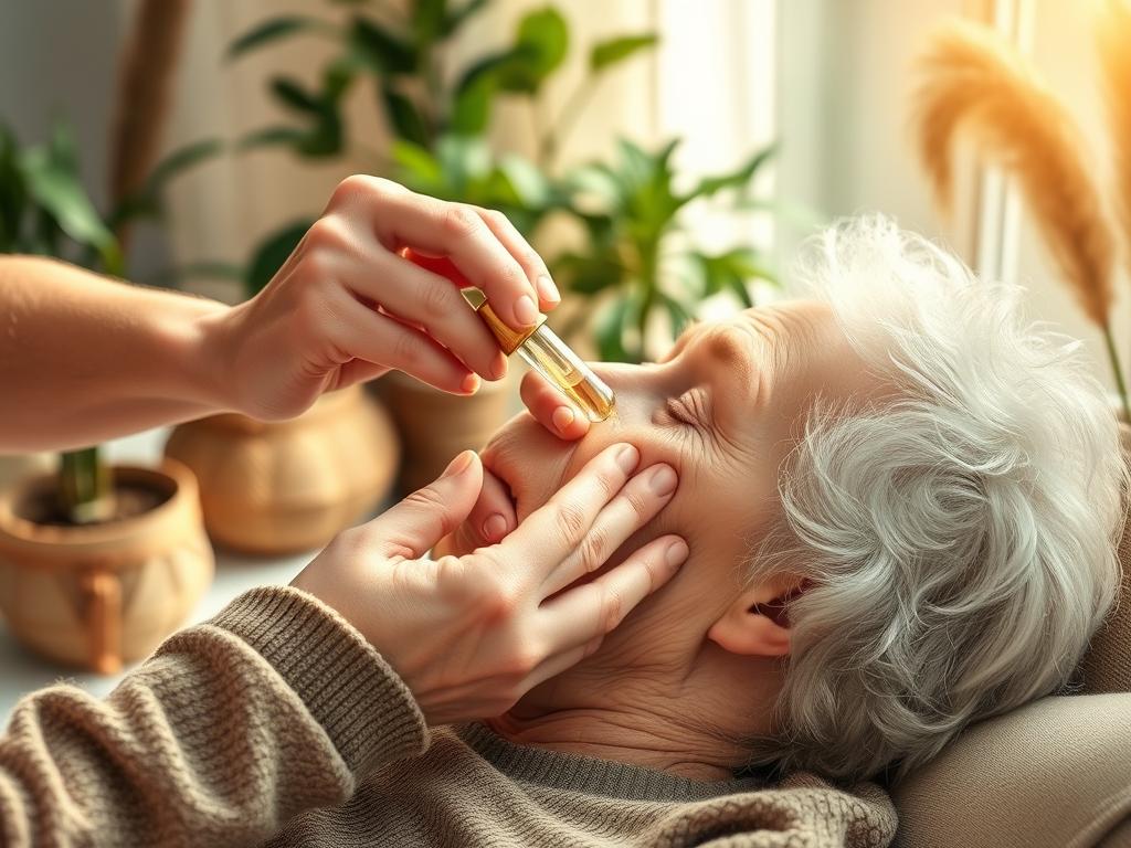 óleos essenciais para bem-estar na terceira idade