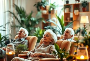 óleos essenciais para bem-estar na terceira idade